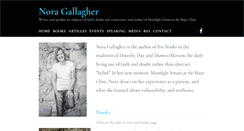 Desktop Screenshot of noragallagher.org